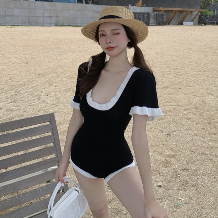 サマー薄手ワンピース水着 スプリングレディース 春物 夏物 ドラファッションホール27358090567