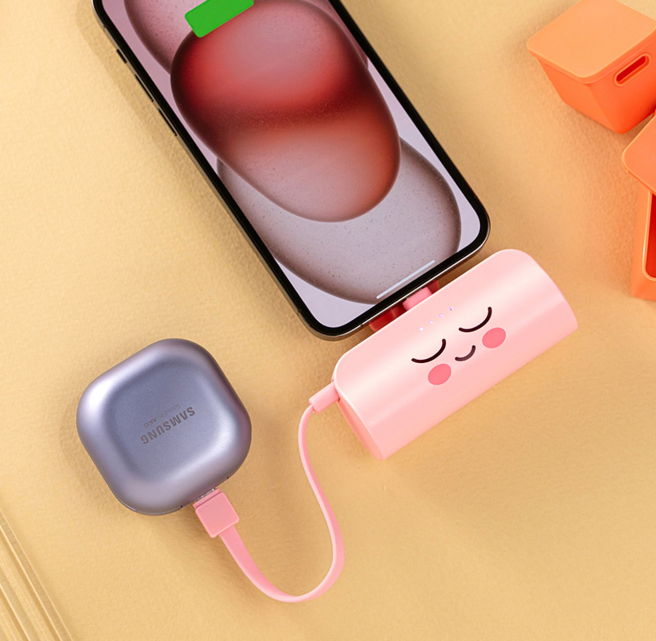 韓国 カカオフレンズ KAKAO FRIENDS 補助バッテリー K