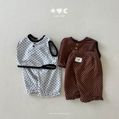 韓国子供服 / LALALAND / 26Autumn / ベベ ハートドット ベスト / 秋服 / ベビー *6M~18M*