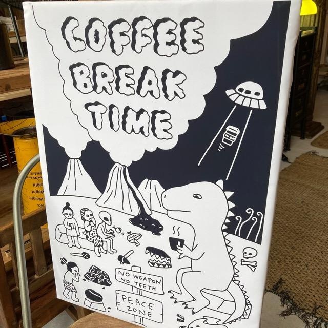 TOPANGA Zakka アートポスター　coffee　break