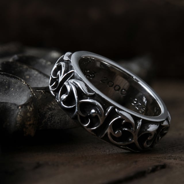 CHROME HEARTS クロムハーツ RING リング】エタニティーヴァイン CHROME HEARTS クロムハーツ RING リング】エタニティーヴァイン