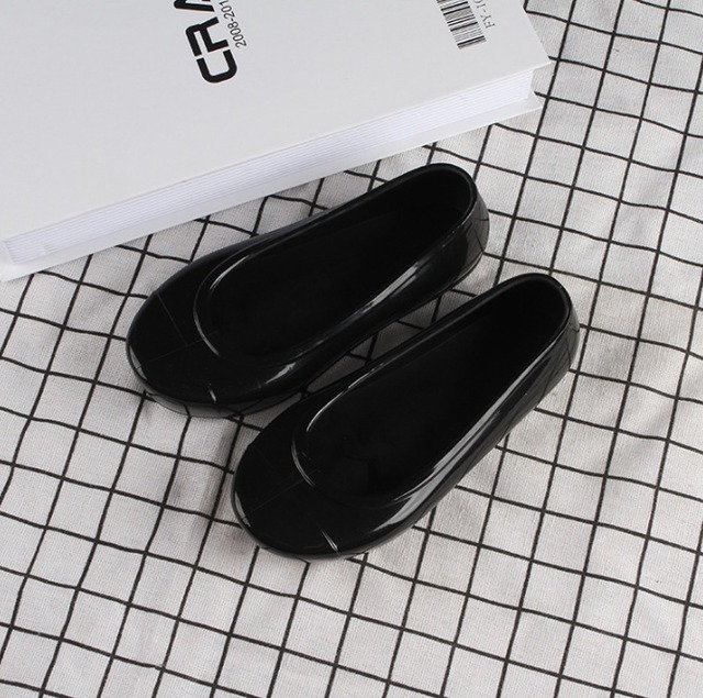 ★即納★ ラバーシューズ　green 14cm【MISO】