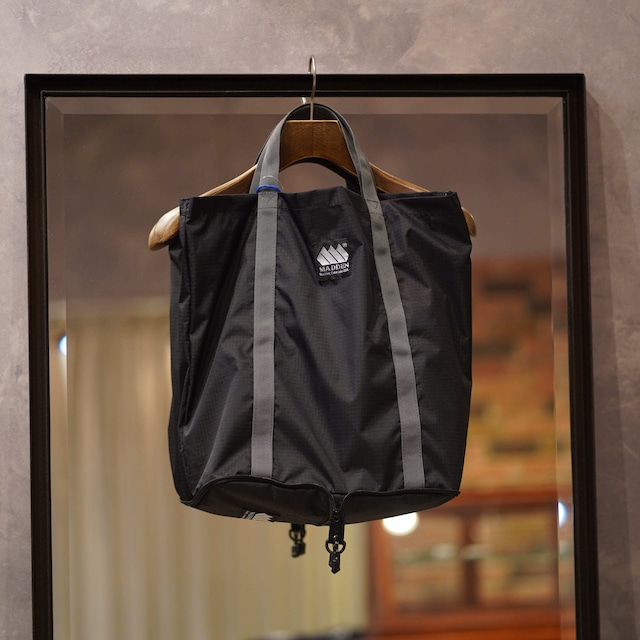 is-ness (イズネス) 24SS "Exclusive MADDEN Two-way Eco Bag" -BLACK-