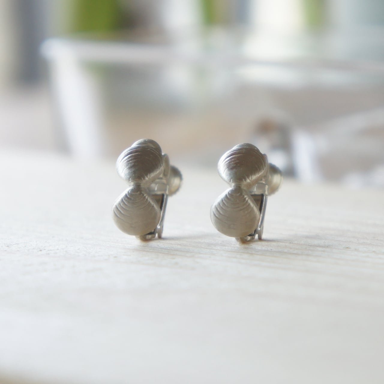 しじみイヤリングSV925シルバーsje2 | 銀工房wanling online shop