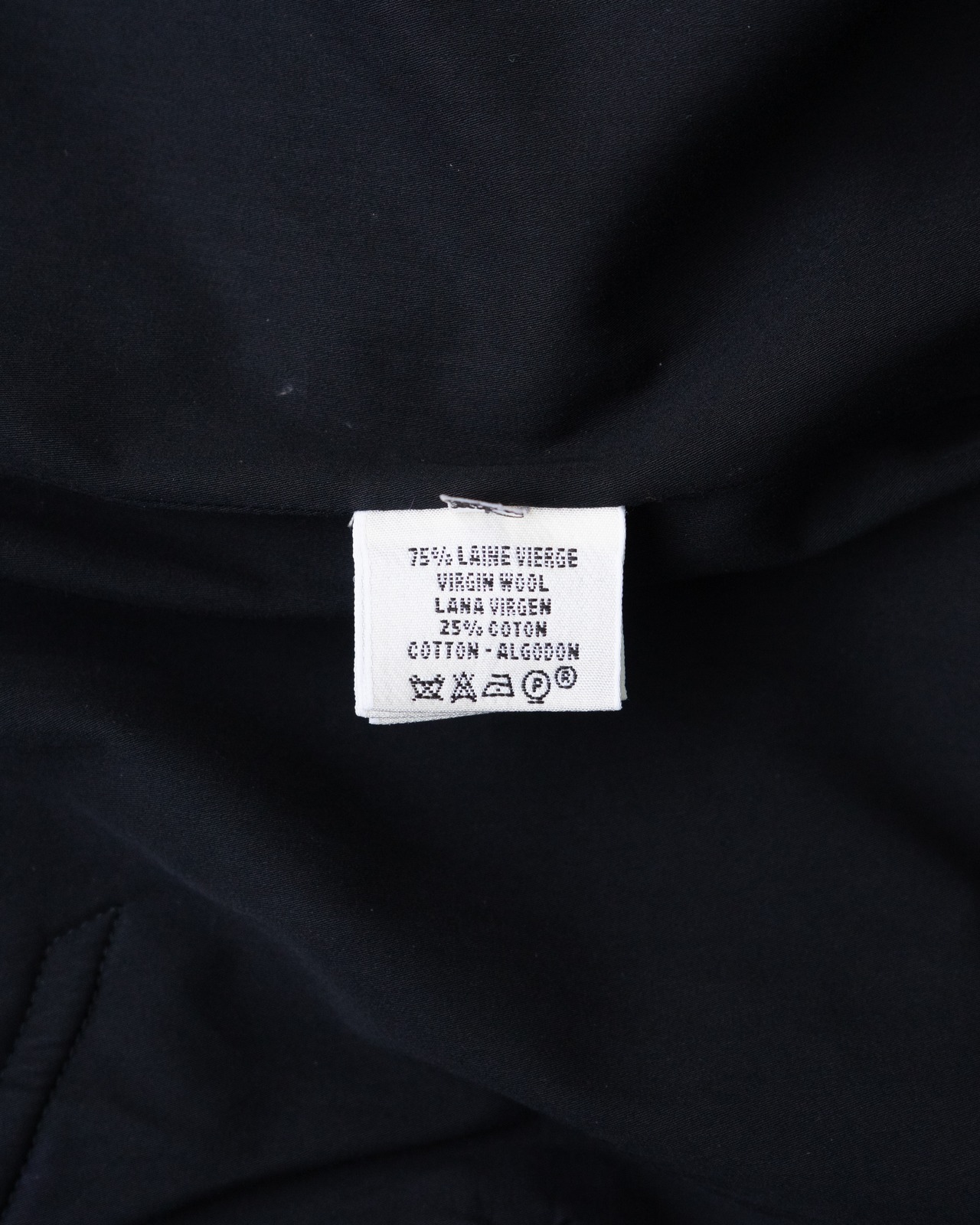 〈Hermès by martin margiela〉Wool Serge Belted Coat