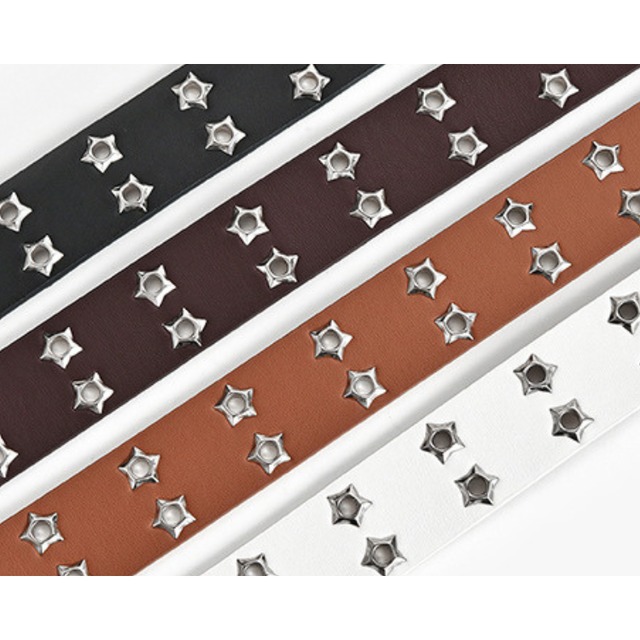 star double ring belt　スターダブルリングベルト　J1428