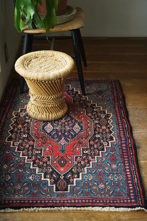 2384-Vintage Persian Senneh rug