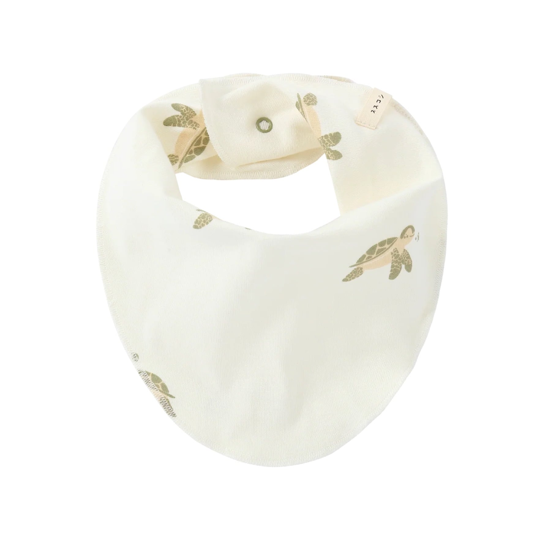SUSUKOSHI / Baby Bib - Turtle | monchou (モンシュー) baby & kids