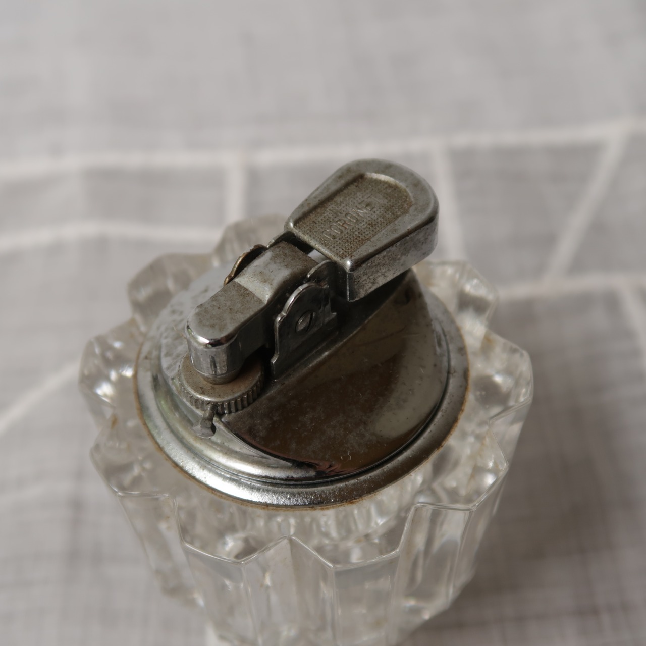 玉ときらきらのキャンドルホルダー