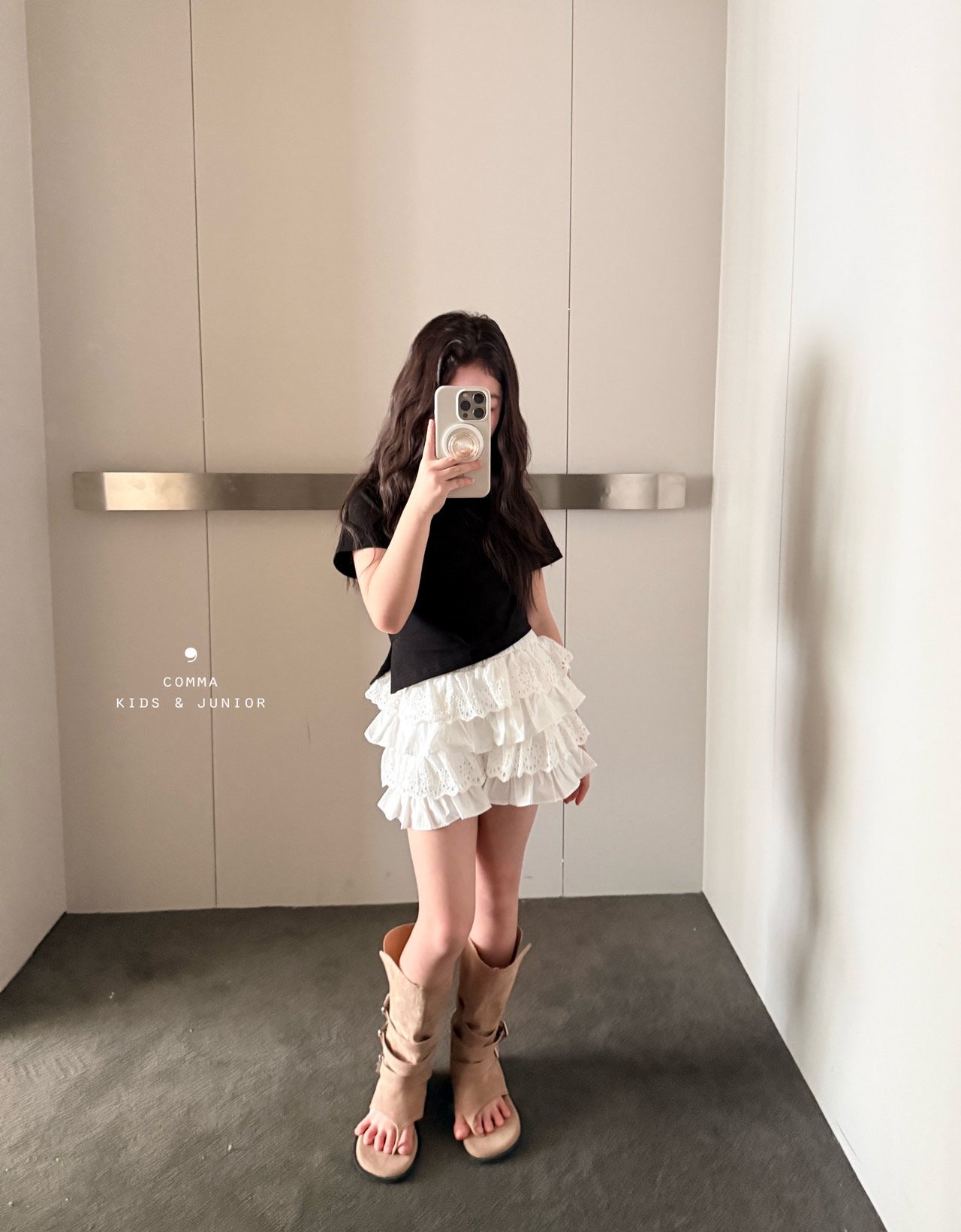[COMMA] Le Can Can Pants (160/170) / [콤마] 레캉캉팬츠 (160/170)