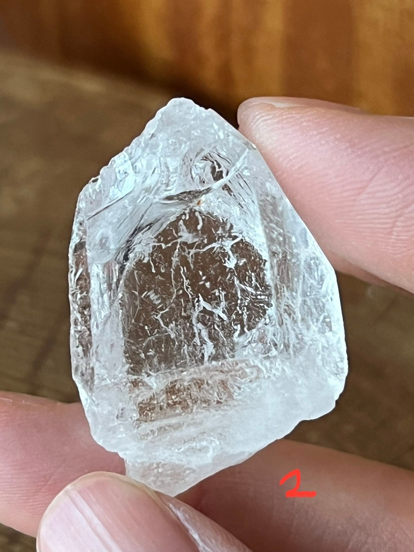 メディテーションのクリスタル【超透明】 2 ブラジル産 18g