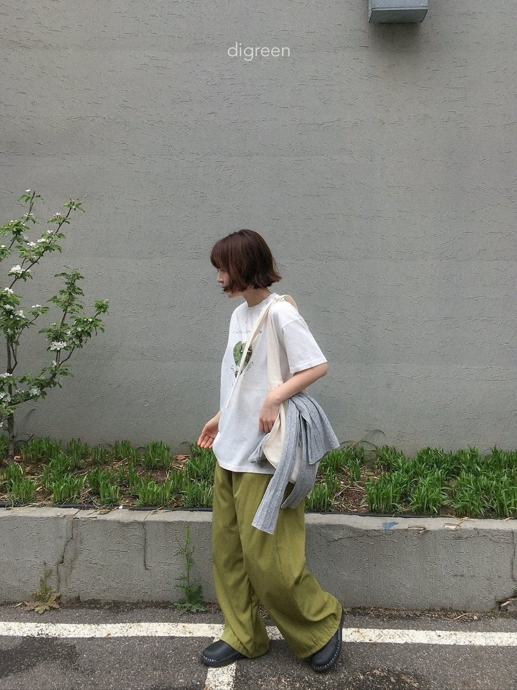 【即納/adult free】ピュアスワンTシャツ/ digreen