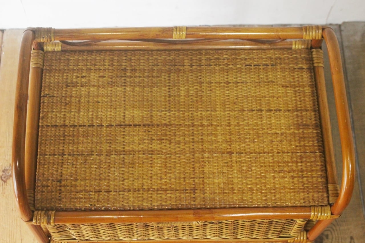 ラタン 籐家具 チェスト タンス 箪笥 ランドリー 収納 ナチュラル