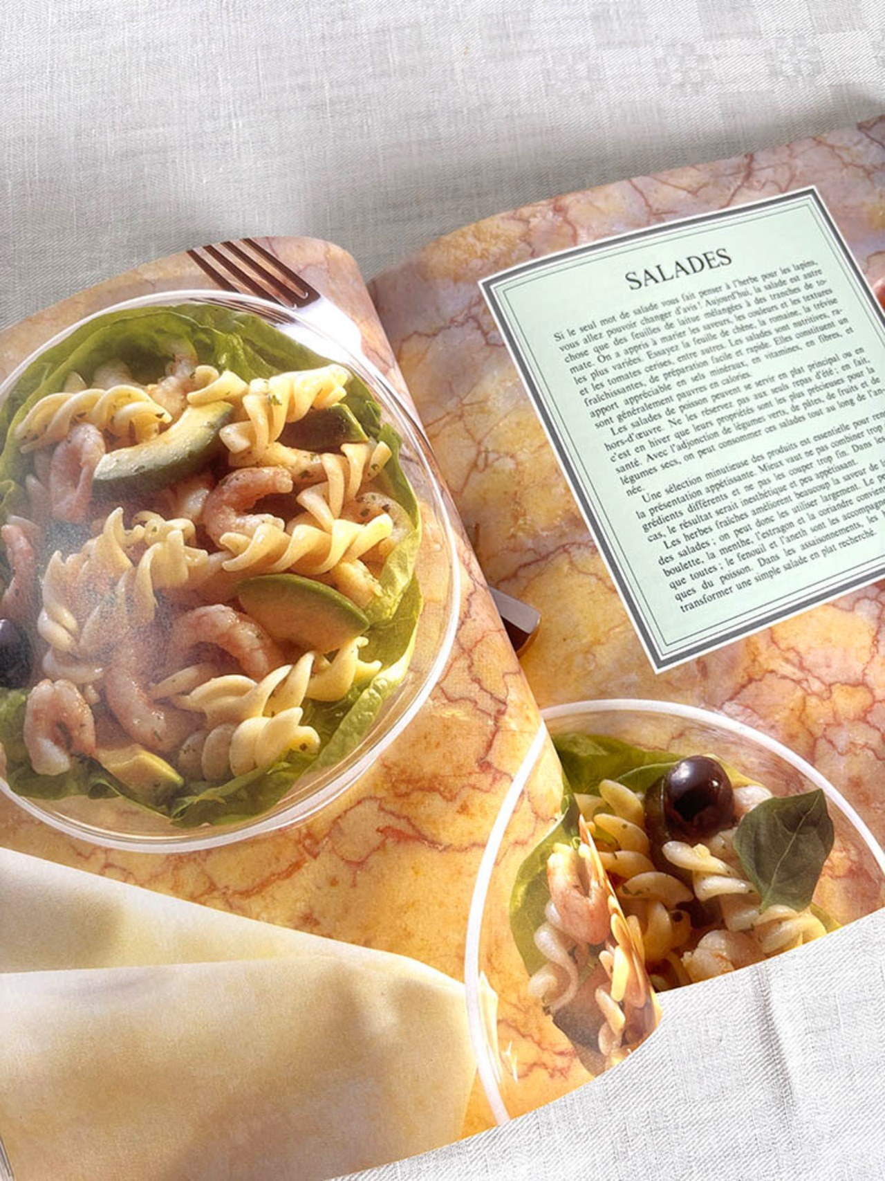 フランス古本　レシピ本　魚介料理　ソース　フランス家庭料理　 12psea6-1