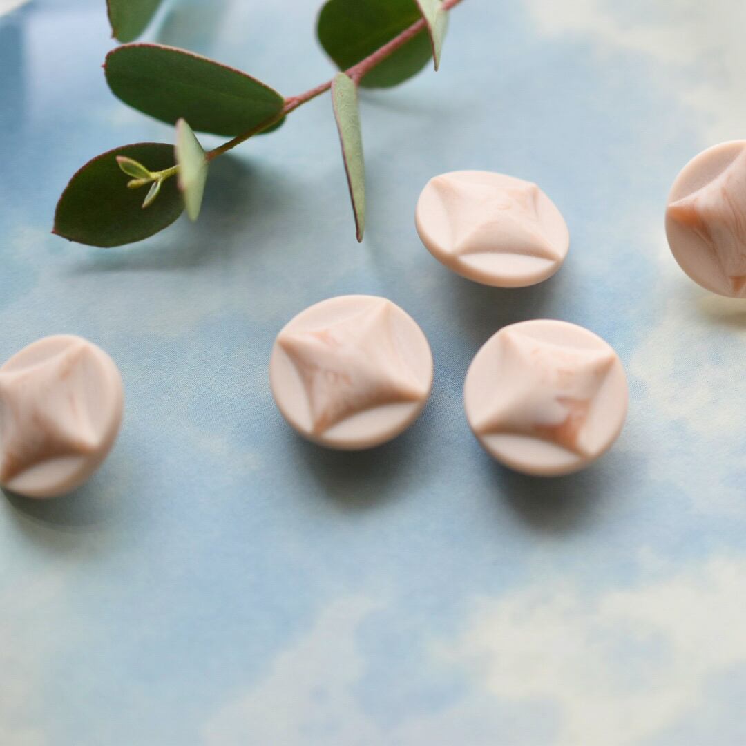 イタリア マーブルダイヤ×ライトベージュ 14.5㎜