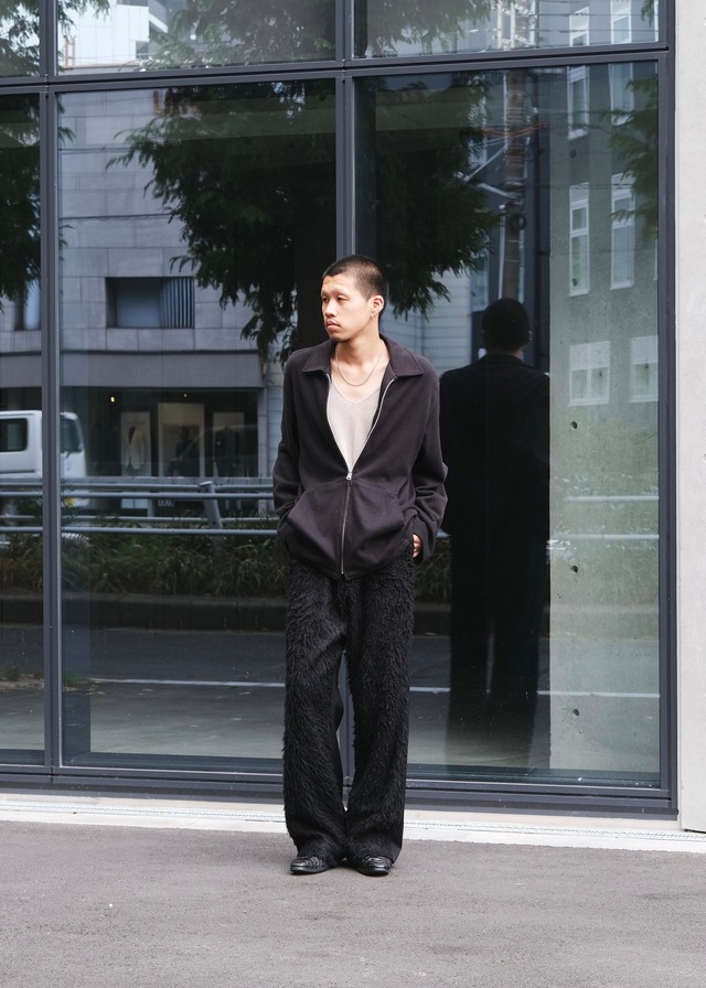 Y's for men 94SS cotton loose drizzler jacket