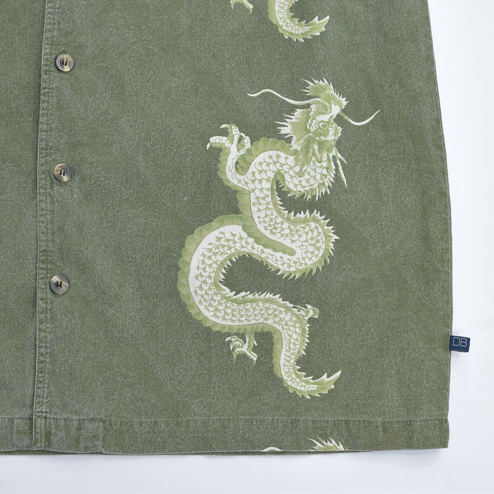 90s D.B. Jean Co. ディービージーンカンパニー ドラゴン 総柄