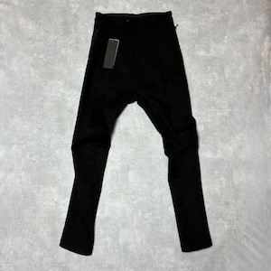 JOE CHIA 19AW サルエル スキニー パンツ ブラック 裏起毛