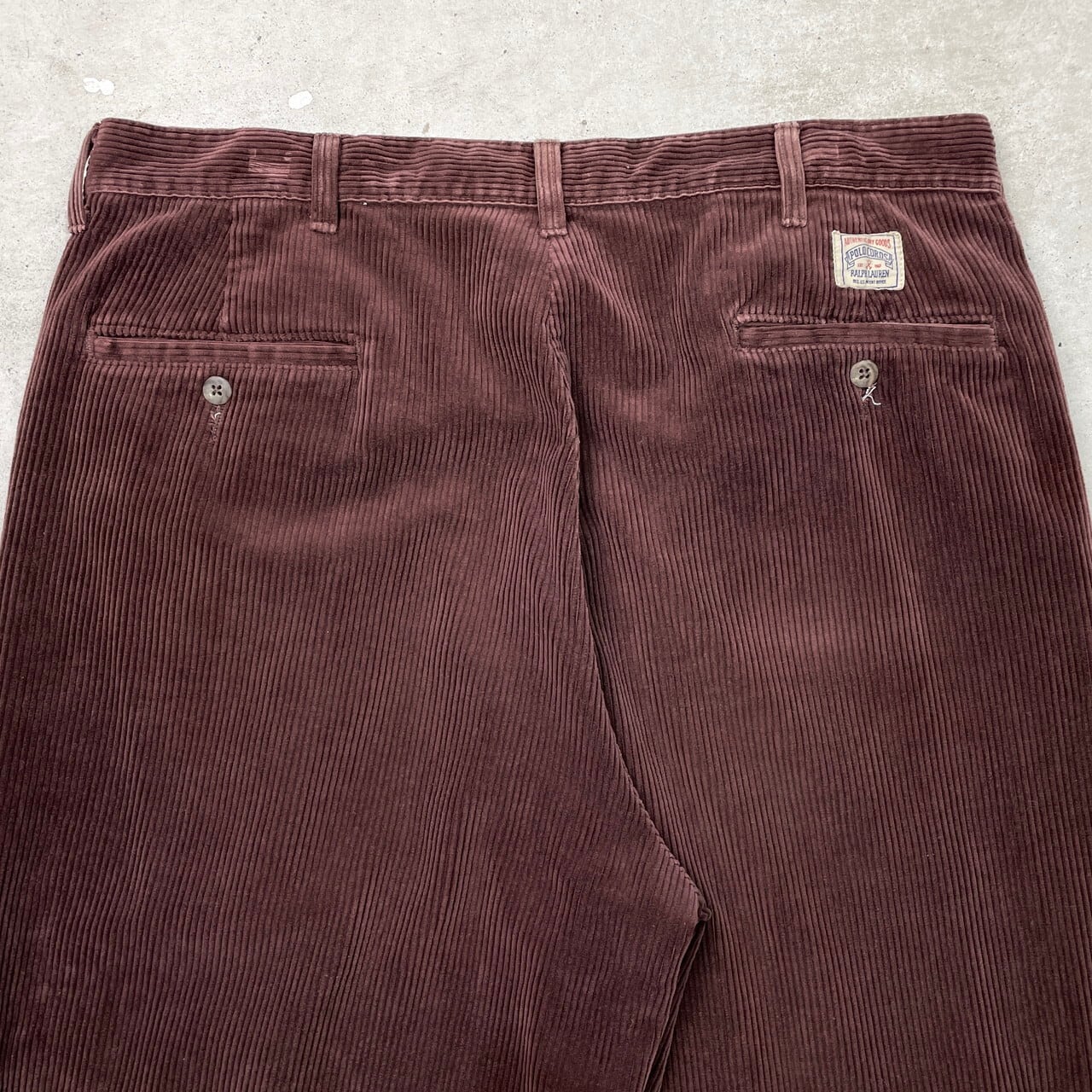 Polo by Ralph Lauren 90s チャコール　usa製　ワイド Polo by Ralph Lauren 90s チャコール usa製 ワイド 90's “Polo by