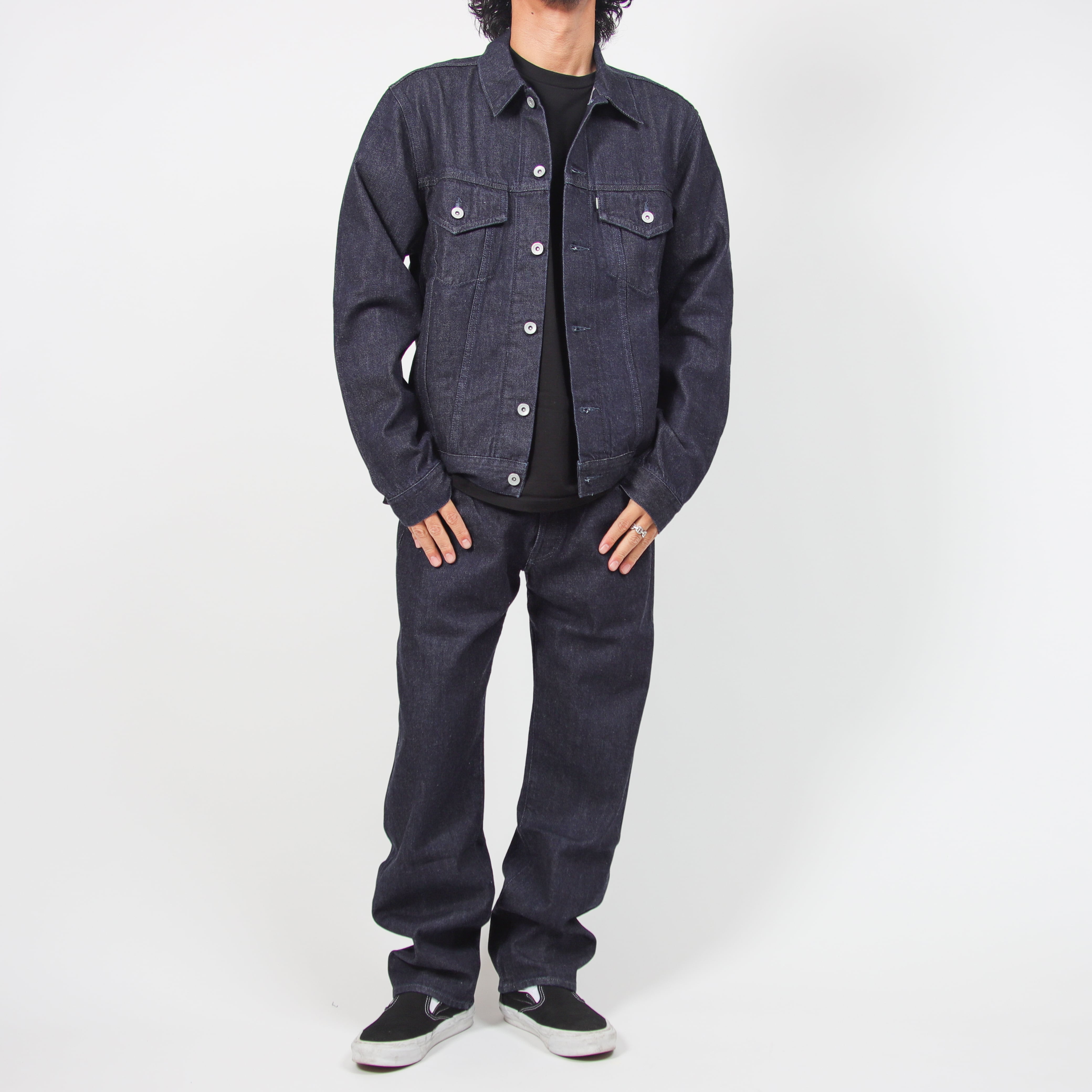 Japan Indigo Washed Denim Pants