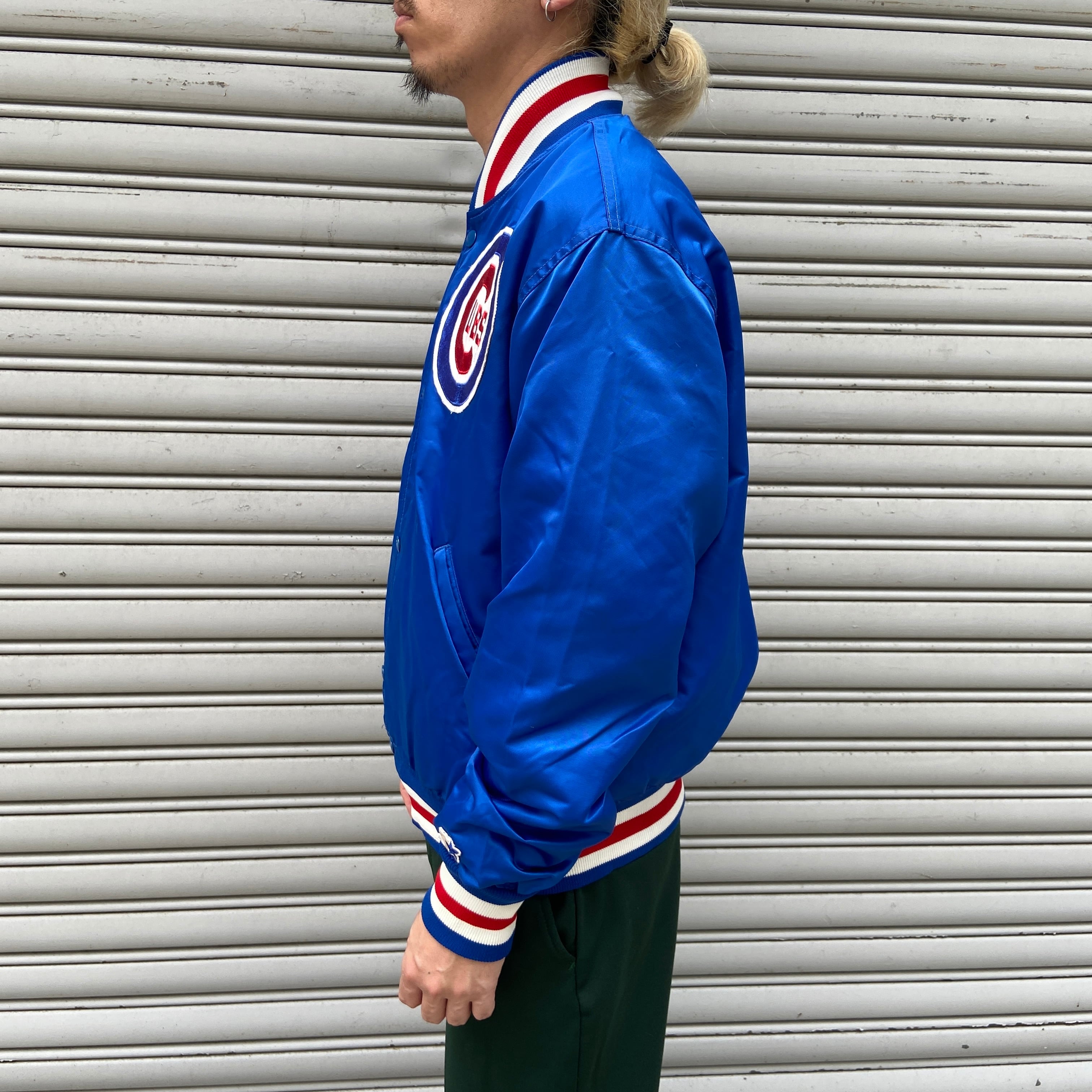 80s STARTER シカゴカブス サテンナイロンスタジャン スターター 80s STARTER シカゴカブス サテンナイロンスタジャン スターター