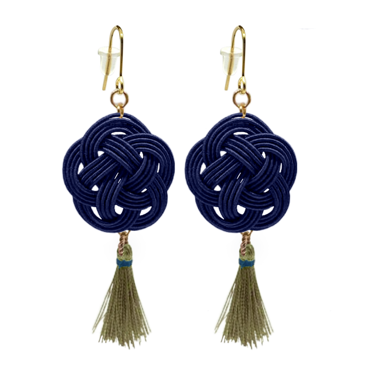 梅結び ピアス 全5色