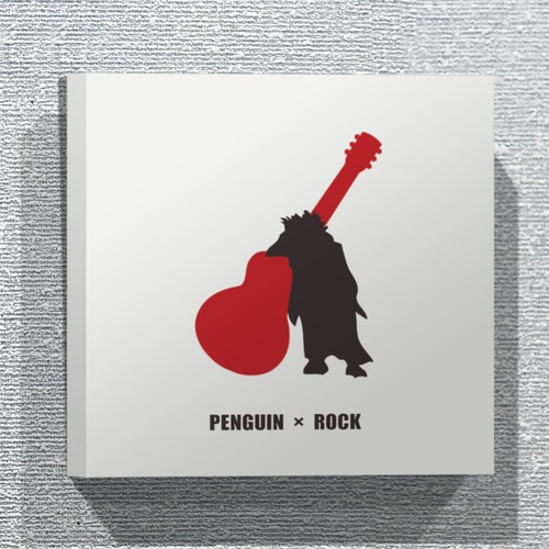 PENGUIN ROCK ロゴ　ファブリックパネル