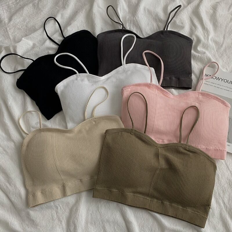 ブラ サマーバックリング トップス レッド 夏物 指輪 YY-ファッション30505769894