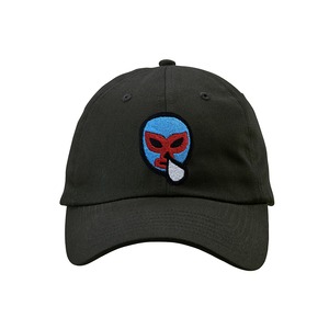 ルチャリブレ 覆面レスラー  刺繍キャップ cap-a_ss003 コットン ツイル ロー キャップ 帽子