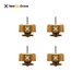 NewBeeDrone 0802 18000kv Brushless Motors - Gold Edition (Set of 4)