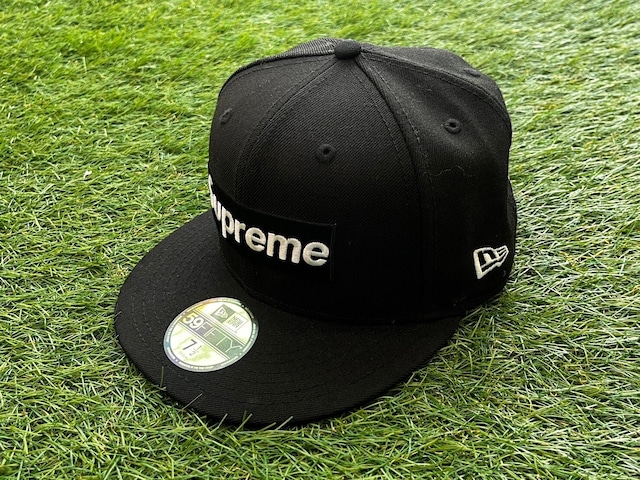 Supreme × PLAY BOY NEW ERA BOX LOGO CAP BLACK 59.6㎝ 21991