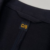 Captain's Brands キャプテンズブランズ ワッペン スウェット テーラードジャケット エルボーパッチ C/5 /ネイビー/ボートハウス/キャプテンサンタ