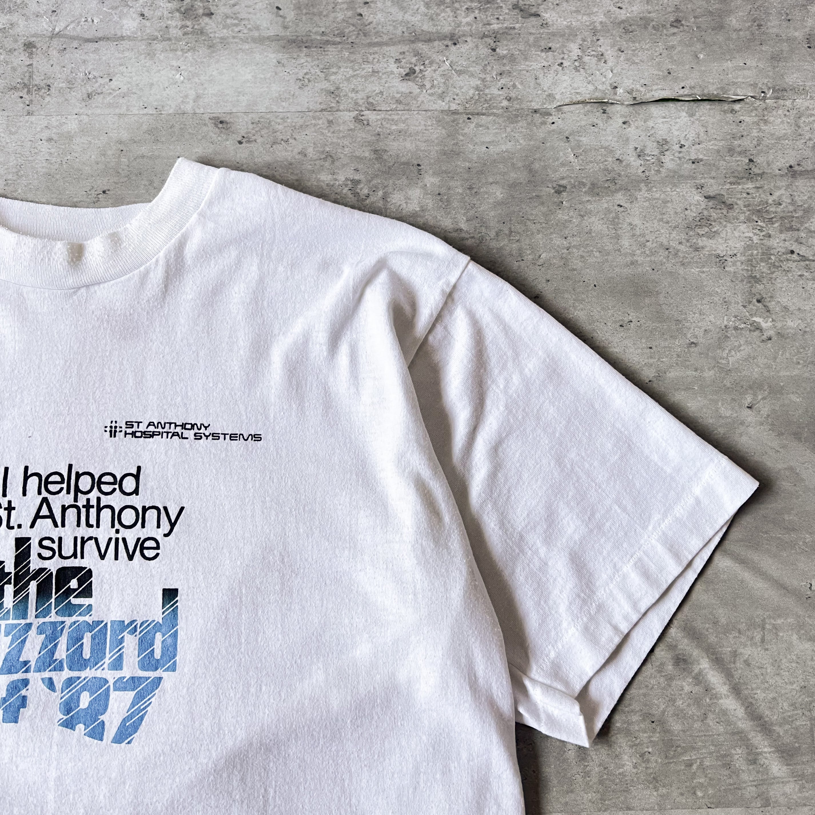 s “St. Anthony survise” tee 年代 ヴィンテージtシャツ 企業ロゴ