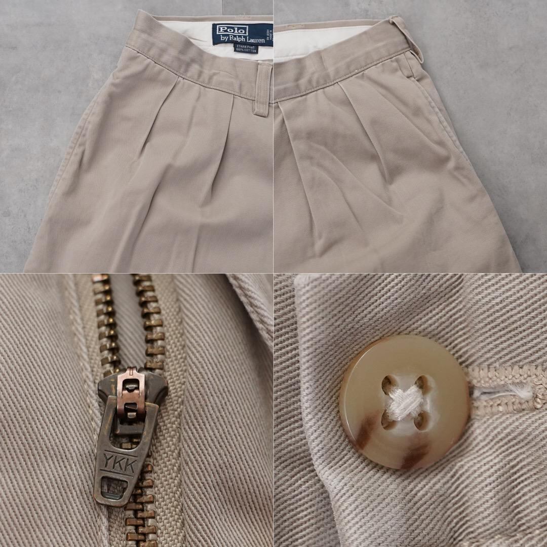 ポロバイ ラルフローレン W36 ポロチノ イーサン チノ ベージュ