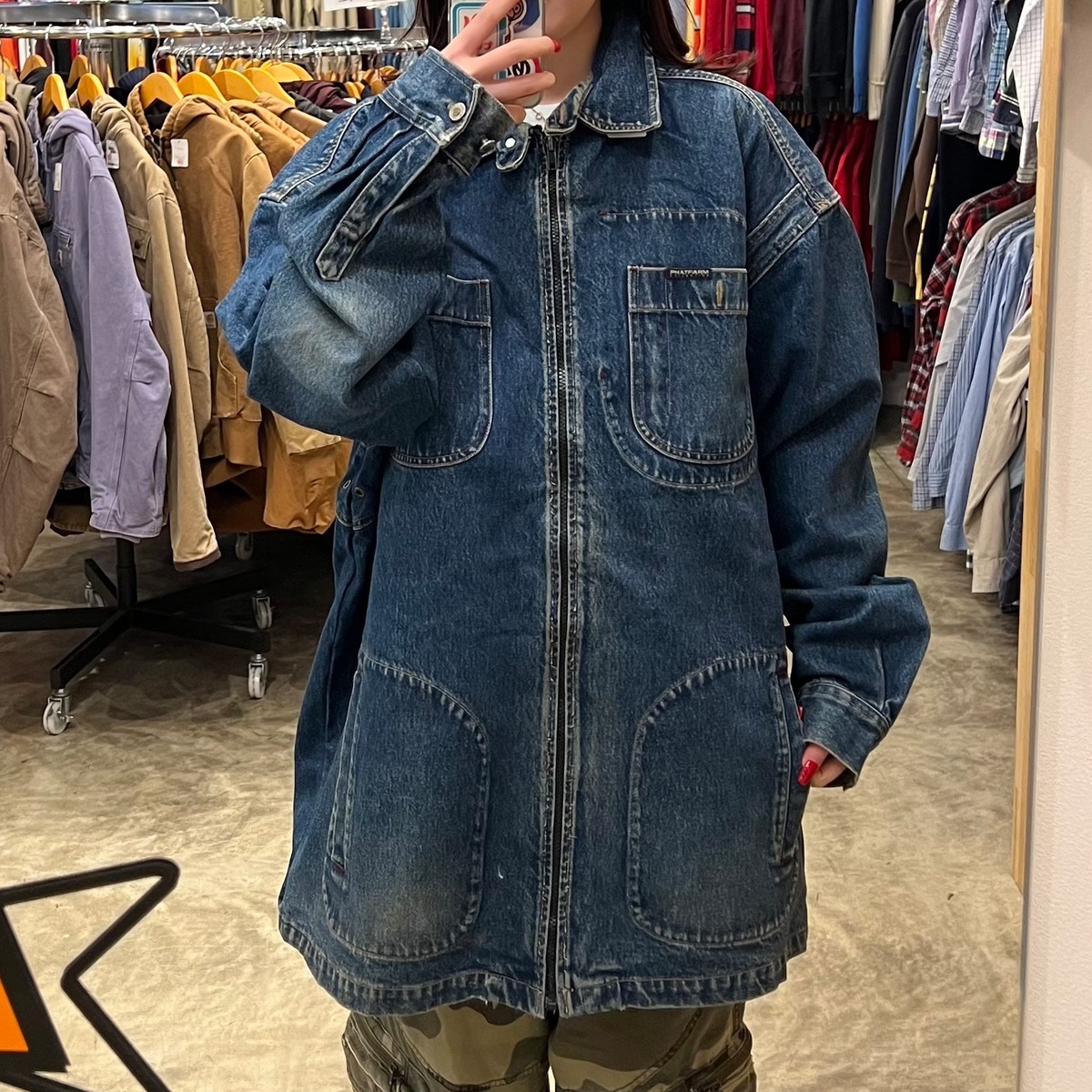 PHAT FARM / ファットファーム】デニムジャケット | 古着屋KAKAVAKA