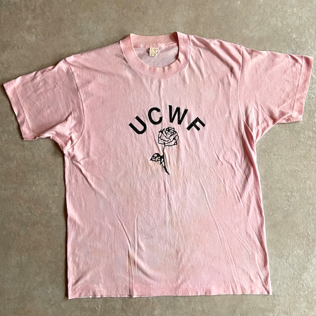 1980s  SCREEN STARS "UCWF" Tee  L  Made in USA　H501