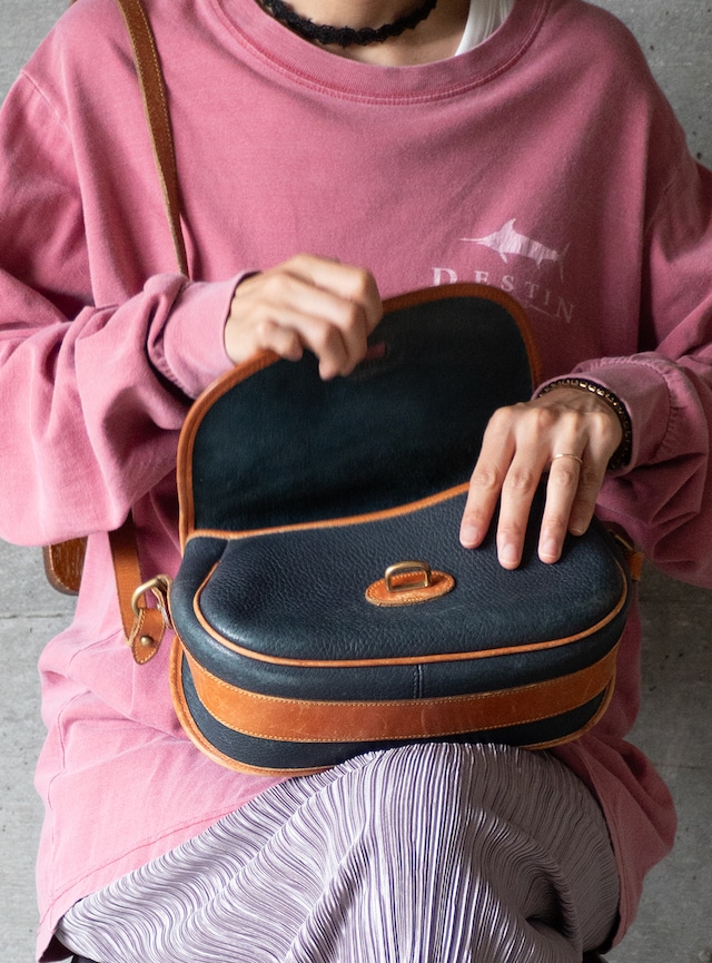 "Dooney & Bourke" 1980s All weather leather bag