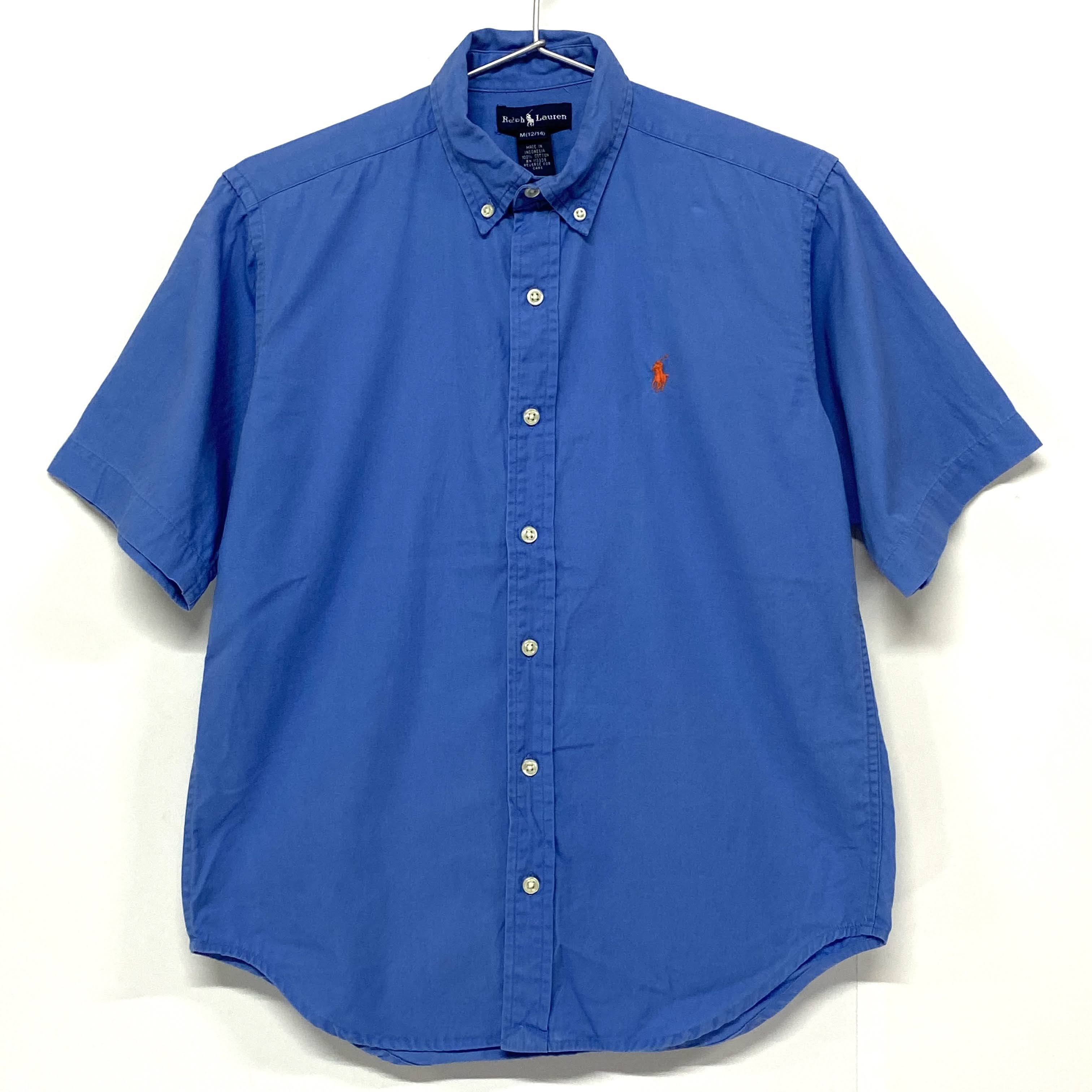 キッズ】 Polo Ralph Lauren ポロラルフローレン 半袖ボタンダウン 