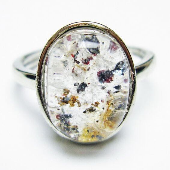 スーパーセブン 指輪 セイクリッドセブン リング フリーサイズ 16号 一点物 メール便可 [M便 1/20] 115-6808