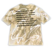 【tshirts207】Lsize bleached T-SHIRTS beige