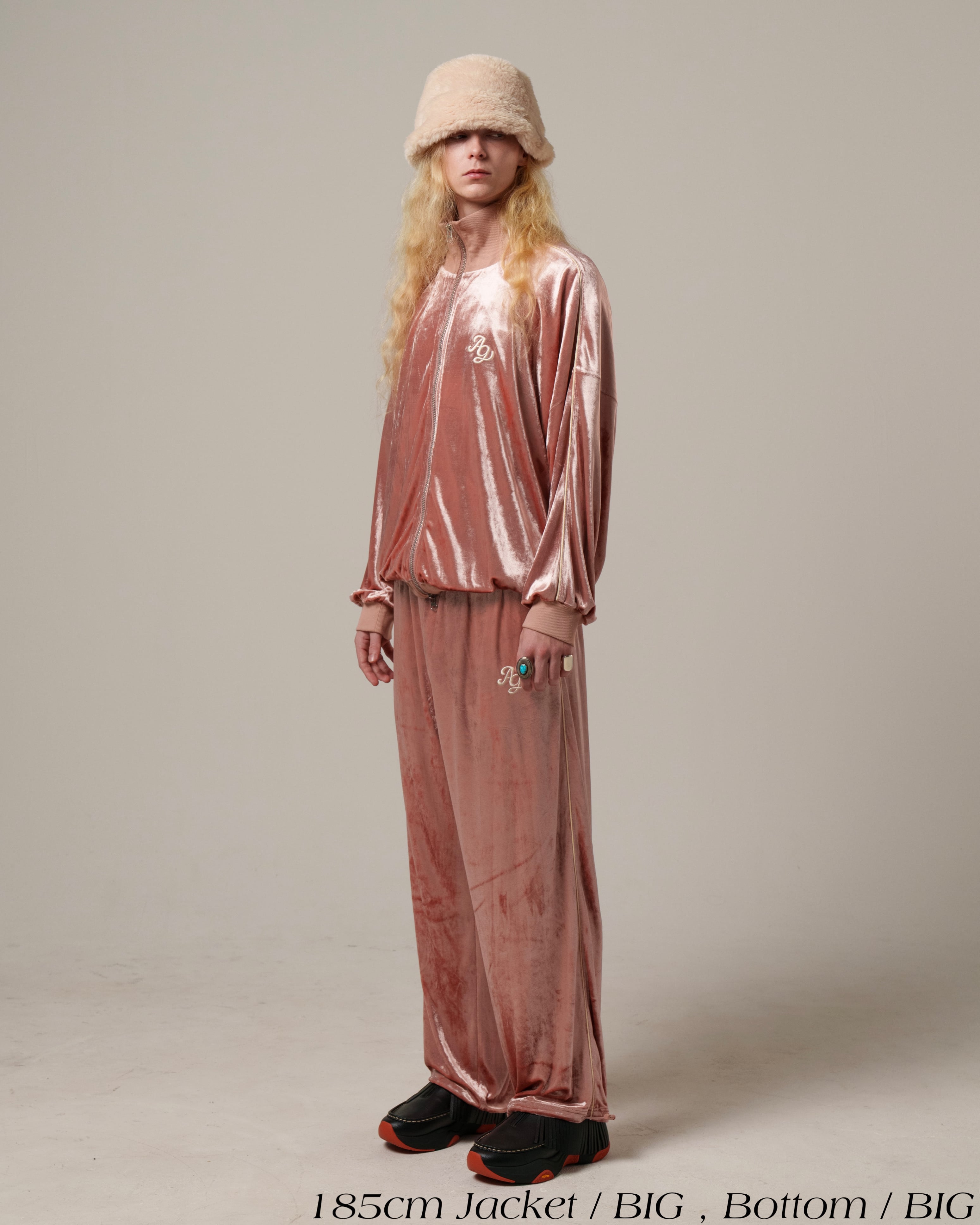 Clash Velour Gathered Pants