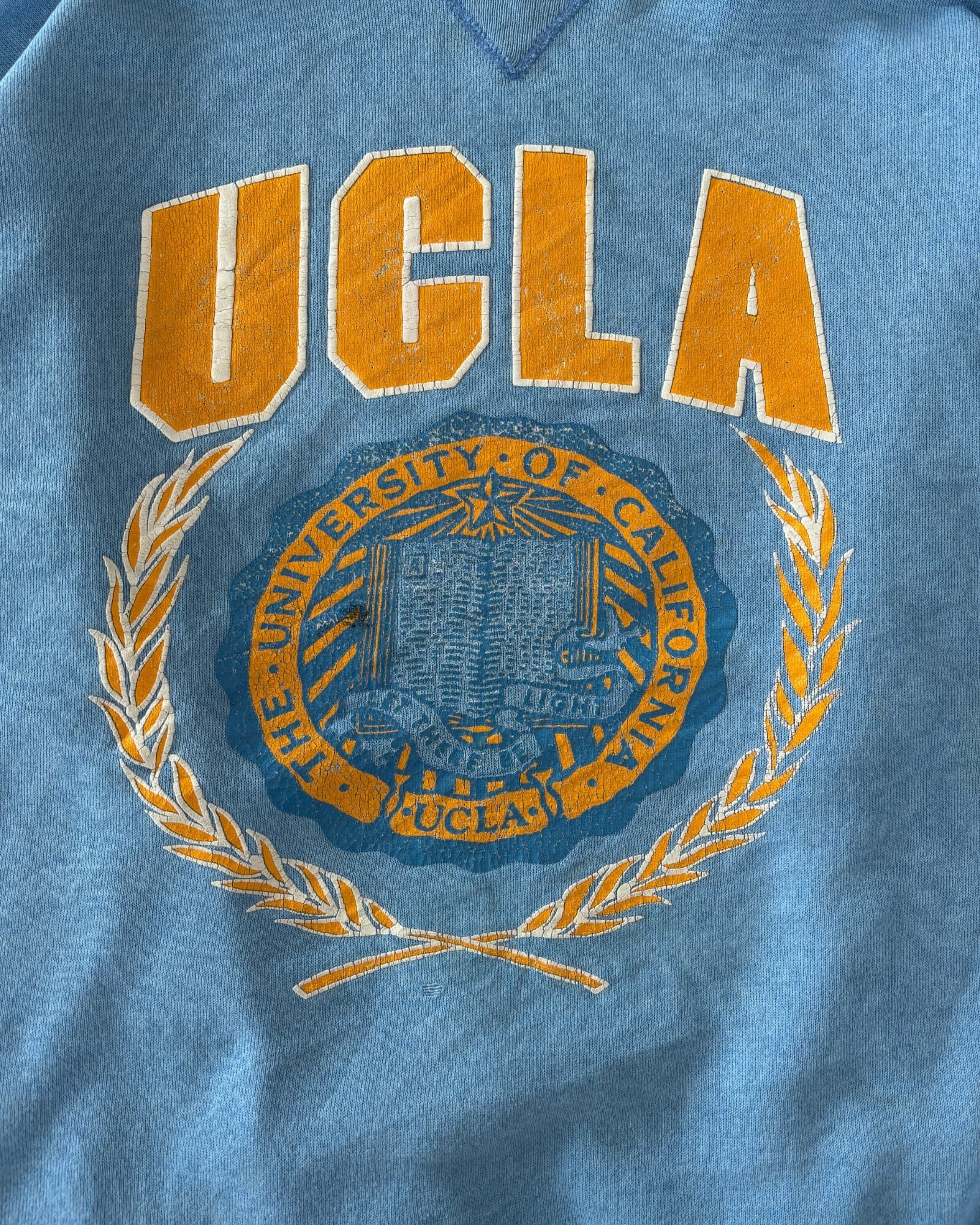 60s ヴィンテージスウェット USA製 マスタード XL相当 UCLA i-img1200x1200-