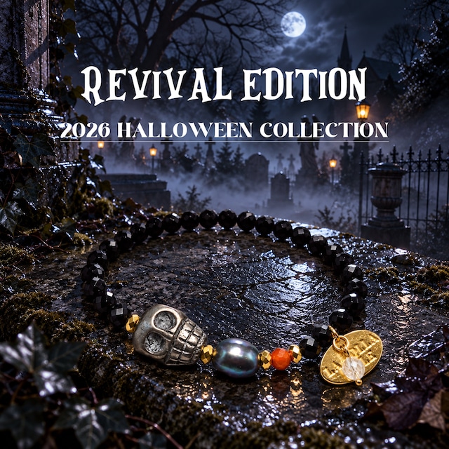 【2026  Halloween Collection】マグネサイト ブレスレット