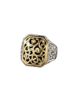 Garden Shadows Polygon Ring