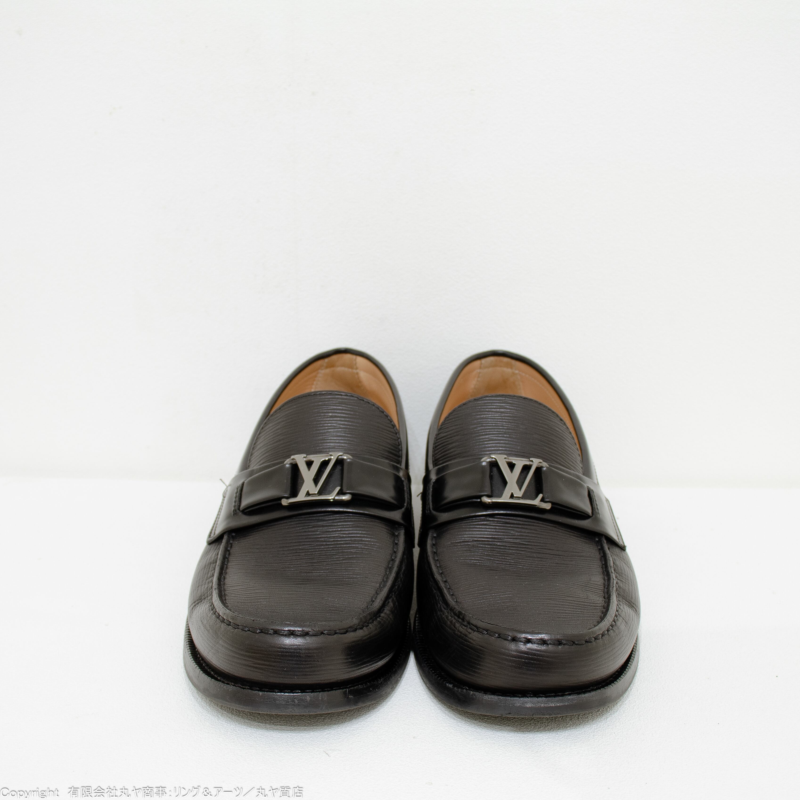 Louis Vuitton MONOGRAM Monogram Loafers Leather Logo Loafers & Slip-ons  (1A7VZE)