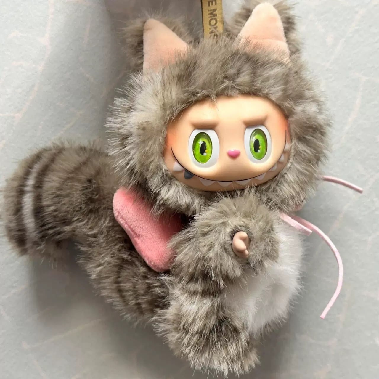 猫ラブブZIMOMO（しっぽマグネットタイプ）ラブブ猫 マグネットステッカー ねこのしっぽのまぐねっとシール MagSafe対応 ぬいぐるみ