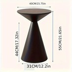 サイドテーブル ソファサイドテーブル ラウンドコーヒーテーブル 寝室 ベッドサイドテーブル シンプル モダン 黒