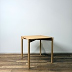 KARIMOKU NEW STANDARD CASTOR TABLE 75 カリモクニュースタンダード キャストールテーブル 75 ダイニングテーブル ナチュラル モダン ナチュラルモダン 北欧 木目 カフェ スクエア ピュアオーク オーク【中古】【250サイズ】