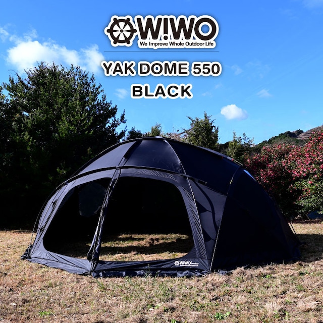 WIWO (ウィーオ） Yakdome550 (Black) ヤクドーム550 (ブラック)