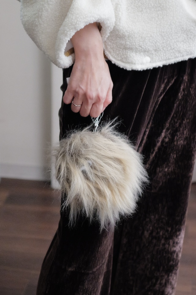 fur pouch